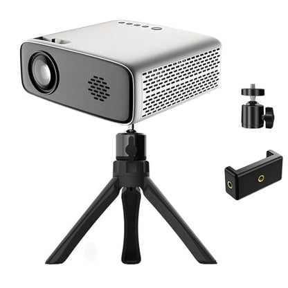 JCWINY Mini Projector Stand - Table Top Tripod with Tilt Angle Adjustable Small Tripod for Projectors, Cameras, DSLR, Smartphones