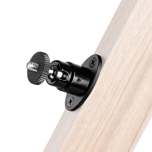 CAMVATE 1/4"-20 Mini Ball Head with Ceiling Mount for CCTV & Video Mount