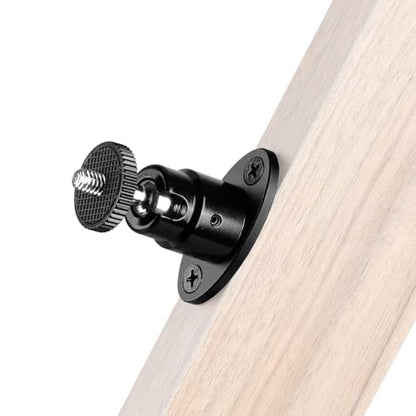 CAMVATE 1/4"-20 Mini Ball Head with Ceiling Mount for CCTV & Video Mount