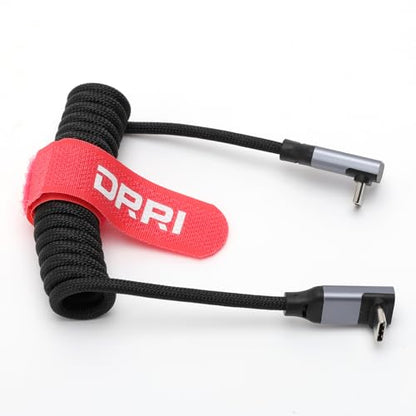 20Gbps USB-C 100W PD Fast Charging Cable for Sonys FX3 FX30 Canon EOS R5C, R5, EOS R6, EOS RP, EOS R, R5, R5C, R6, R7, R8, R10, M6 Mark II iPhone 15Pro MacBooks Pro(Up Bend to Up Bend) - color: Black, size: Up-Up bend
