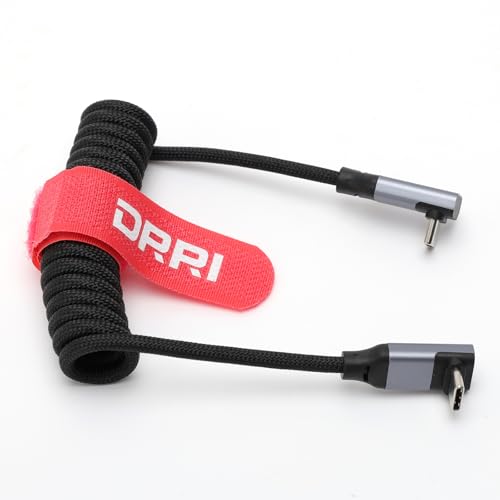 20Gbps USB-C 100W PD Fast Charging Cable for Sonys FX3 FX30 Canon EOS R5C, R5, EOS R6, EOS RP, EOS R, R5, R5C, R6, R7, R8, R10, M6 Mark II iPhone 15Pro MacBooks Pro(Up Bend to Up Bend) - color: Black, size: Up-Up bend