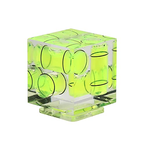 Camera Level Hot Shoe Level, Hot Shoe Bubble Level Camera Hot Shoe Cover 3 Axis 2 Axis 1Axis Bubble Spirit Level Compatible with Nikon, Olympus, Pentax Digital and Film Cameras-4 Packs - size: 1 Axi, 2 Axis and 3 Axis