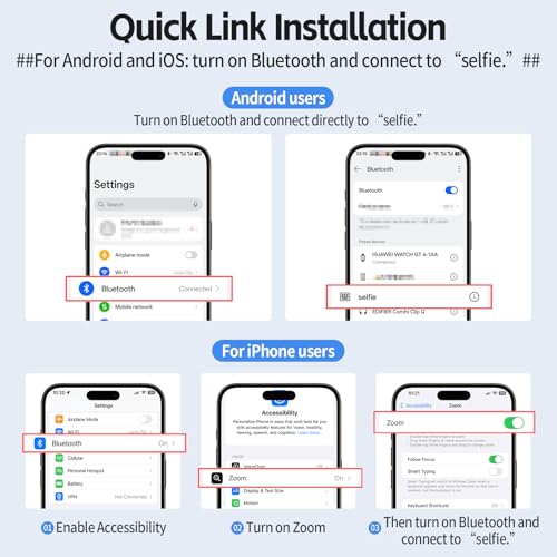 Magnetic Phone Camera Grip,Smartphone Shooting Holder, Selfie Handle Fun Shot Magnetic Grip for iPhone & Android with Wireless Shutter Button, Creator Kit for TikTok/Selfies/Photography/Video - size: Phone Camera Grip no Light