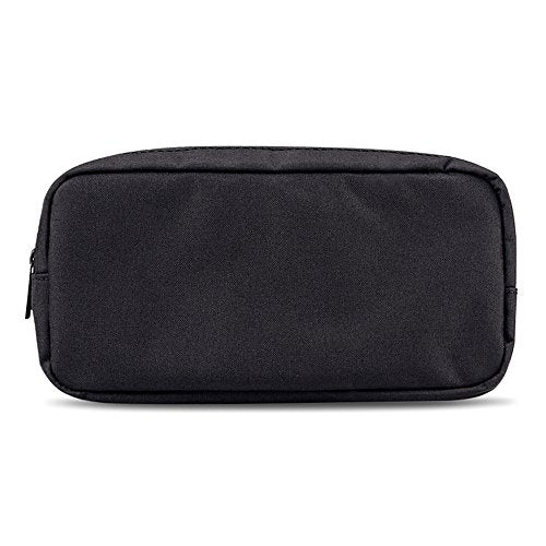 Universal Electronics/Accessories Soft Carrying Case Bag, Durable & Light-weight,Suitable for Out-going, Business, Travel and Cosmetics Kit (Big-Black) - color: Big-Black
