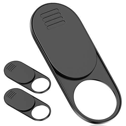 Webcam Cover,Ultra-Thin Camera cover Slide compatible with Laptop,MacBook,Computer,Laptops,PC,Apple Devices,and Tesla Model 3/Y Interior Cabin Camera,0.03in Thick Web Blocker Protect Your Privacy - size: 3 Big