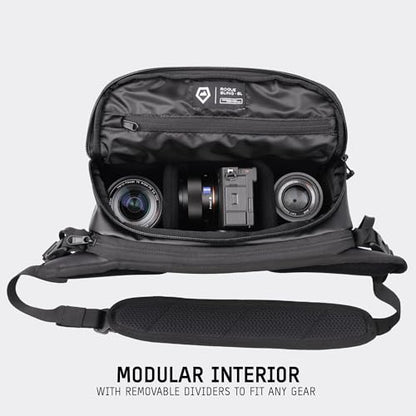 WANDRD ROGUE V1 6L Sling: Compact Camera Sling and Crossbody Bag with Fast Access, 3-Way Carry– Lightweight Everyday Bag Great for Travel, Photography, and Daily Use (Black) - color: Black