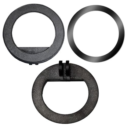 Magnetic Tripod Phone Holder Mount Adapter for MagSafe iPhone Gopro Jaws Flex Clamp Mount Action Camera Tripod Wrist Strap Mounts Selfie Stick Chest Mount Harness Backpack Mounting Clip