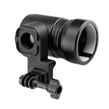 Scope Camera Adapter – Compatible with GoPro Hero 9/10/11/12 – Lightweight All-Aluminum Mount with Built-in Sunshade for Outdoor Shooting - size: GoPro Hero - Scope Camera Mount (Elite)