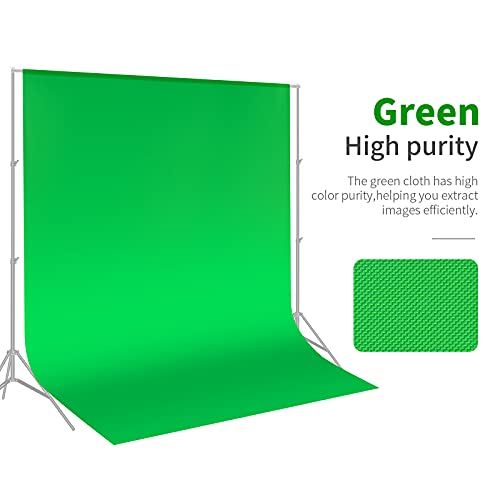 NEEWER 6x9 feet/1.8x2.8m Photo Studio 100% Pure Polyester Collapsible Backdrop Background for Photography, Video and Television (Backdrop Only) - Green - color: Green, size: 6 x 9 ft