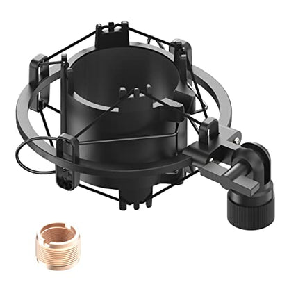IXTECH Microphone Shock Mount - Noise Isolation, Anti Vibration for 48-51mm Condenser Mic