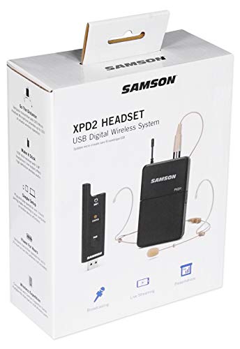 SAMSON XPD2 Headset USB Wireless System - style: Headset