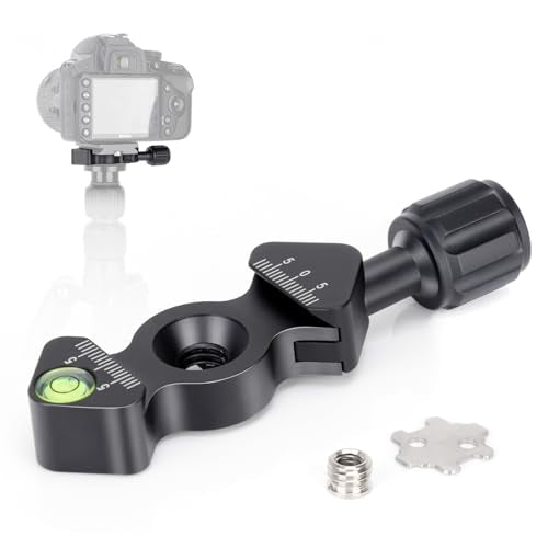 koolehaoda Aluminum Quick Release Plate & Clamp, Arca Swiss Standard | QR Plate Clamp for Tripod Ball Head Monopod L Bracket, Universal Fit, Lightweight Aluminum Alloy Camera Mount