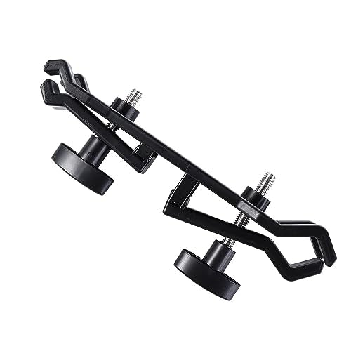 Leadigol Camera Tripod Umbrella Clip Holder Clamp Bracket, Plastic Umbrella Holder Clip for Photography Accessory Photo Studio Tripod Outdoor Umbrella DSLR Camera Fixation Clamp