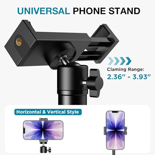 InnoGear Webcam Stand, 31" Telescopic Webcam Mount Vlogging Stick with Phone Holder Web Cam Stand for Logitech Webcam C922 C930e C920S C920 C615 C960 C920x BRIO 4K NexiGo N60, Phones, Cameras - style: Telescopic Stand