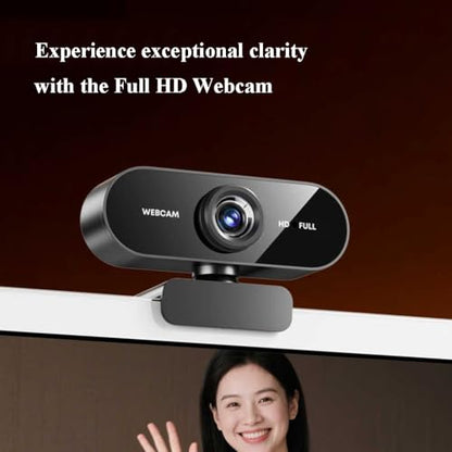 GIZNXBA USB Webcam with Microphone for Streaming Noise Cancellation, Wide-Angle Lens, Plug & Play USB Webcam for Laptop, Desktop, Streaming(4K) - color: 4K