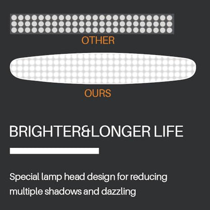 117PCS LED Clamp Desk Lamp, 20 Inch Metal Swivel Arm with Protective Casing, 2200 Lumens, Dimmable Task Lamp for Reading, Office Work, Sewing, Study, and Crafts(White) - size: WHITE-NonCCT-Protective