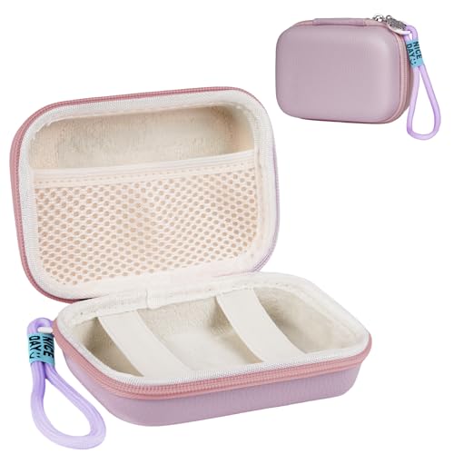 Ainiv Digital Camera Case Compatible with CAMKORY/for KODAK PIXPRO/for Lecran/for VAHOIALD/for Canon IXUS 285 HS - color: Purple-small