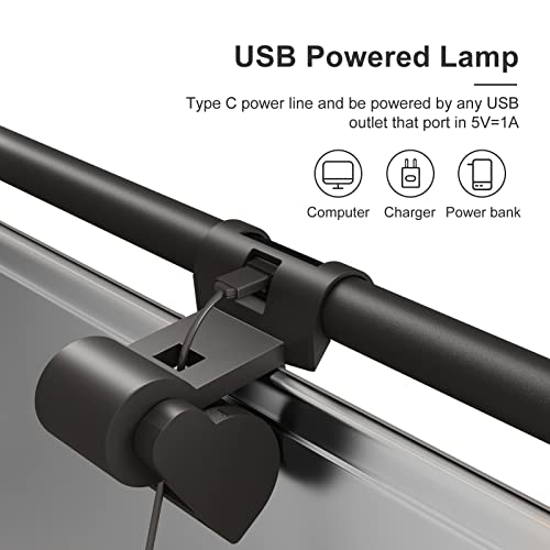 16.14" Monitor Light Bar,250LM Anti Screen Glare Eye-Care LED Screen Lamp,Touch Control USB Reading Light for Flat & Curved Monitor Home Office Gaming - style: Touch Control