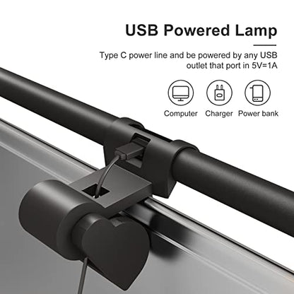 16.14" Monitor Light Bar,250LM Anti Screen Glare Eye-Care LED Screen Lamp,Touch Control USB Reading Light for Flat & Curved Monitor Home Office Gaming - style: Touch Control