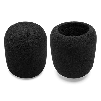 2-Pack Foam Windscreen Mic Cover Compatible with Sennheiser Profile USB Microphone, High-Density Pop Filter