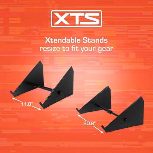 ANALOG CASES XTS Desktop Stand, XL 11.8" - 20.8" Size for Mixer/DJ Controller/Keyboard/Eurorack, Adjustable Length, Easy To Assemble and Resize - size: XL