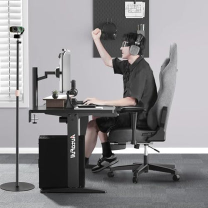 63'' Webcam-Floor-Stand for Insta360 Link 2 pro/Link 2C pro/Link-2/Link 2C/Link PTZ 4K Webcams and X5 X4 X3 X2 Action Cameras