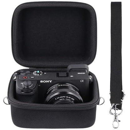 Aenllosi Hard Carrying Case for Sony Alpha a6000 / a6300 / a6400 / a6500 / a6600/ a6700 Fit 16-50mm Lens Camera (Case Only) - size: for Sony Alpha a6700 Fit 16-50mm Lens