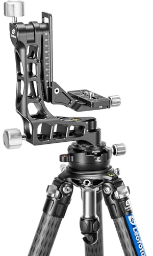 Leofoto P Series QR Base Plates, Quick Link Head Base, Anti-Twist Screws, Arca Compatible (P-BV10) - size: P-BV10