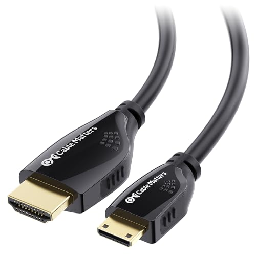 Cable Matters High-Speed Long 4K Mini HDMI to HDMI Cable - 25ft, HDMI2.0 Ready for Tablets, Nikon, Sony, Canon DSLR, Raspberry Pi Zero - size: 25 ft