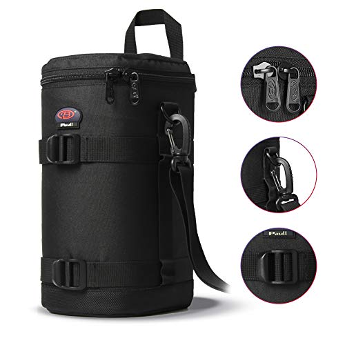 Lens Pouch For DSLR Camera Lens Fits for Canon, Nikon, Pentax, Sony, Olympus, Panasonic, and other Lens BL-0009 - size: BL-0009