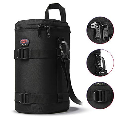 Lens Pouch For DSLR Camera Lens Fits for Canon, Nikon, Pentax, Sony, Olympus, Panasonic, and other Lens BL-0009 - size: BL-0009