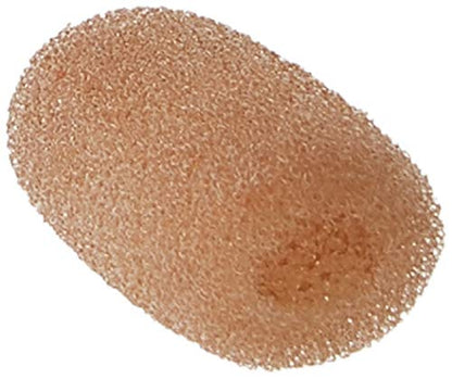 CM212 Mini Lavalier (tiny!) Foam Microphone Windscreens (Microphone Covers) Tan 2-Pack For Countryman E6 and other Headset/Lapel Mics - color: Beige