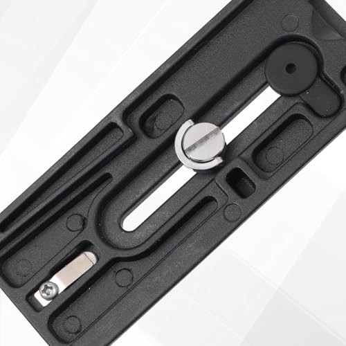 2 Pcs 1/4"-20 Thread D-Ring Camera Fixing Screws, Stainless Steel Tripod Screw Camera Mount Screws for Cameras Camcorder Tripod Gimbals Quick Release Plate