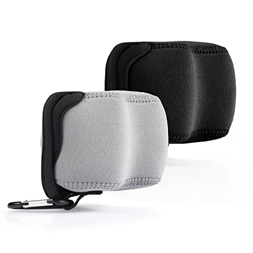 MegaGear MG2009 Ultra Light Neoprene Camera Case compatible with Sony ZV-E10 - Gray(16-50mm) - color: Gray