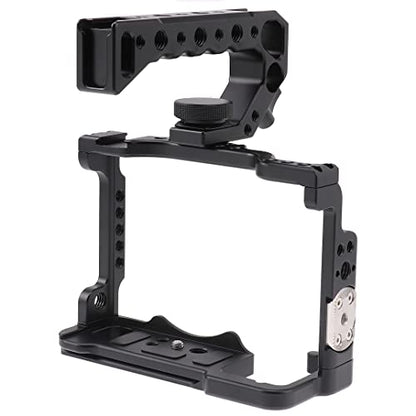A7 IV Cage Support, Hersmay Camera Cage with Top Handle for Sony A7 IV / A7S III Full Frame mirrorless Camera - size: For Sony A7IV/ A7SIII