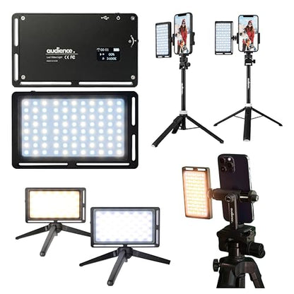 Audience Professional LED Studio Light for Photo and Video Content Creators