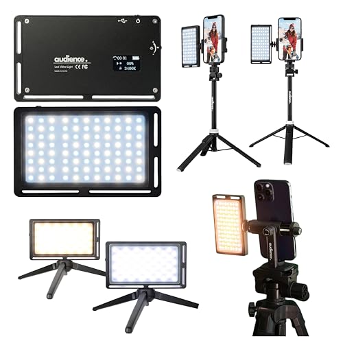 Audience Professional LED Studio Light for Photo and Video Content Creators