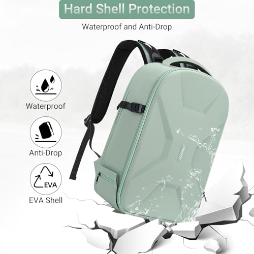 MOSISO Camera Backpack, DSLR/SLR/Mirrorless Photography Backpack, Camera Bag with Tripod Holder&15.6 inch Laptop Compartment&Rain Cover Compatible with Canon/Nikon/Sony/DJI Mavic Drone, Antique Green - color: Antique Green