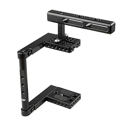 CAMVATE Basic Camera Cage Rig with Top Handle Universal Use - 1897