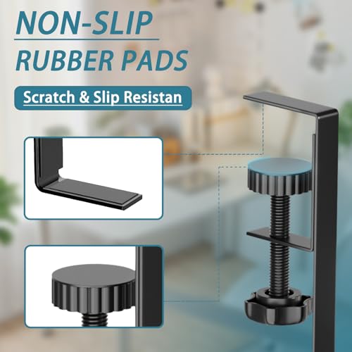 Under Desk Cable Management Tray, No Drill Mesh Desk Cable Tray, Wire Management Tray Cable Management Rack, Wire Organizer and Cable Management Box (Black) - color: 1Pack-Black (15.3'')