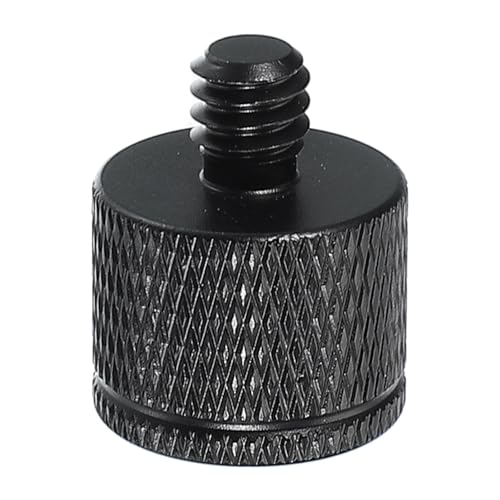 PATIKIL Tripod Screw Adapter M10 Female to 1/4" Male, Tripod Nut Connectors Camera Mount Screw Camera Double Head Converter for Microphone Holder Magic Arms Accessories - size: M10 to 1/4"