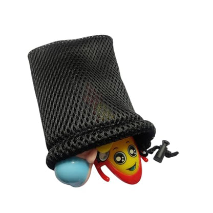 Nylon Mesh Drawstring Bag, 6" x 4" Small Storage Pouch String Bags for Mini Stuff MP3 Charger Earphone Key, 6pcs Travel Kit Organizer for Lipstick Cosmetic Jewelry, 15 x 10cm