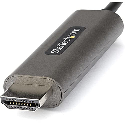 StarTech 6ft USB-C to HDMI 2.0 Adapter Cable, 4K 60Hz, HDR10 (CDP2HDMM2MH) - size: 6 ft