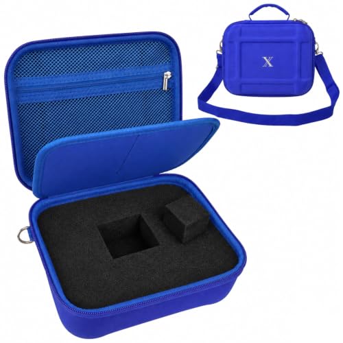 GWCASE Camera Case with Custom Foam, Hard Shell Bag ONLY - Blue | DIY foam helps organize compact cameras, small lenses, batteries and SD cards for travel, home storage and outdoor shoots - color: Blue