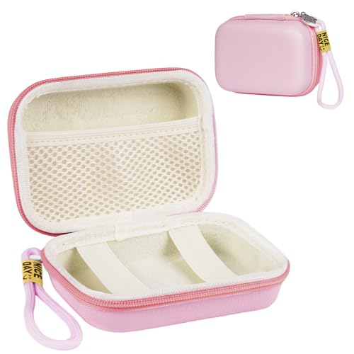 Ainiv Digital Camera Case Compatible with CAMKORY/for KODAK PIXPRO/for Lecran/for VAHOIALD/for Canon IXUS 285 HS - color: Pink-small