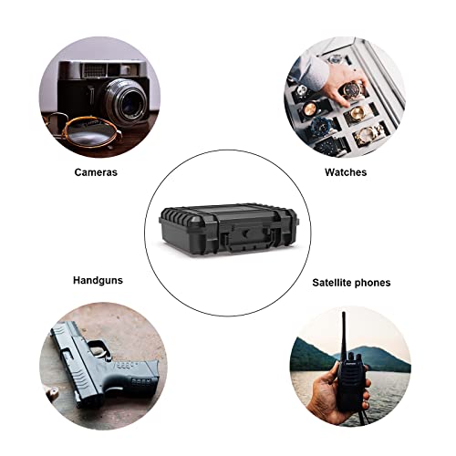 Ant Mag Waterproof Hard Case with Pick & Pluck Foam - 9.2x6.5x2.7 inch Interior - Protective Travel Storage Box for Camera, Drone, Tools & Electronics - style: 9.2*6.5*2.7in/2.6liter