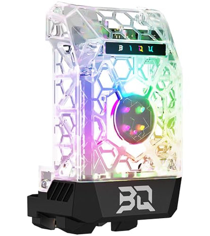 BIQU Panda Jet Pack V2.0 Transparent Shell with RGB Light Upgrade Print Head for Bambu-Lab P1P/P1S/X1C/X1E 3D Printer - size: Panda Jet Pack V2 Transparent