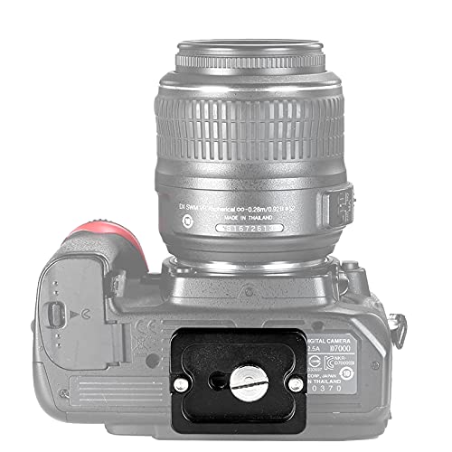 NEEWER Universal Arca Type Quick Release Plate All Metal with 1/4 Inch Screw Fits Standard Arca Style Clamp for Camera Tripod Ballhead (PU50 50mm) - style: QS-PU50(1-Pack)