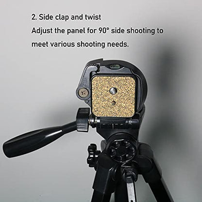 Tripod Quick Release Plate Head Mounting Parts 42mm x 42mm for V-0554, 6100 6160 7100 FW29T, 200R 800R, V3000 S-4500 S-6000