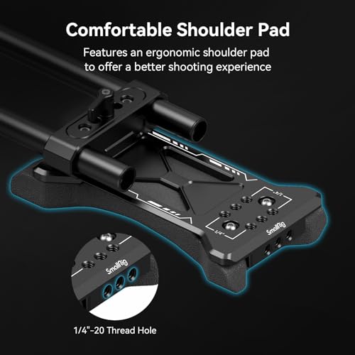 SMALLRIG Universal Basic Camera Shoulder Mount Kit for DSLR, Mirrorless, and Small Camera Shoulder Rig - 2896 - style: Basic